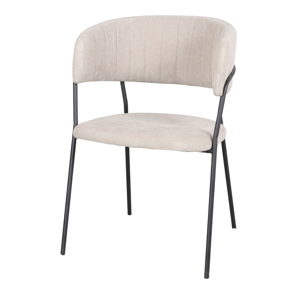 Set de 2 sillas tapizadas mid century Adhara