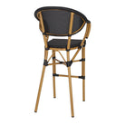 Set de 2 taburetes altos de exterior con brazos Ludovica