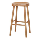 Set de 2 taburetes altos de olmo Andreia