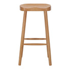 Set de 2 taburetes altos de olmo Andreia
