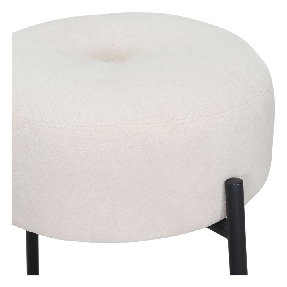 Set de 2 taburetes altos tapizados Thierry