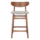 Set de 2 taburetes de cocina de fresno Orsola