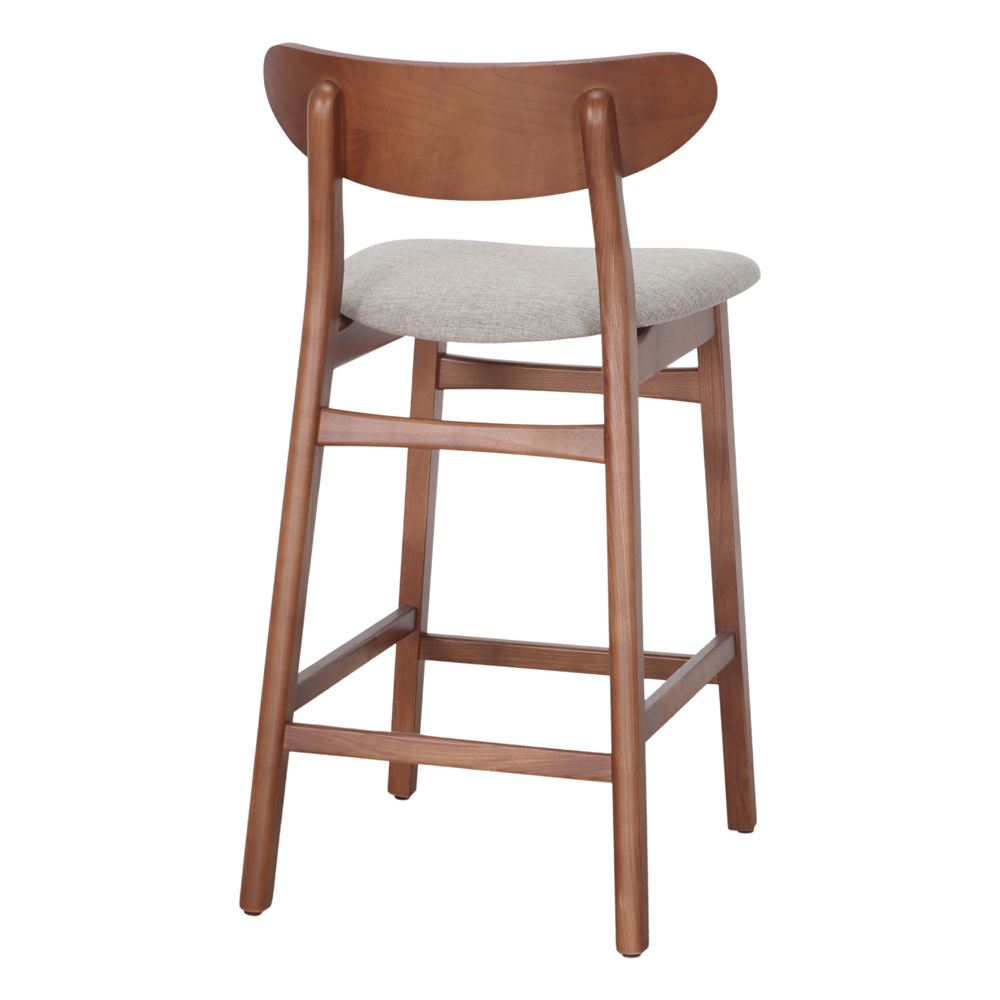 Set de 2 taburetes de cocina de fresno Orsola