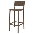 Set de 2 taburetes de exterior con respaldo Ilenia