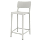 Set de 2 taburetes de exterior con respaldo Ilenia