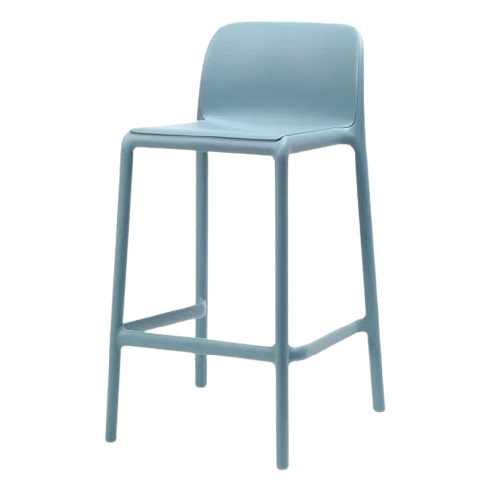 Set de 2 taburetes de exterior de polipropileno mini Jacobo