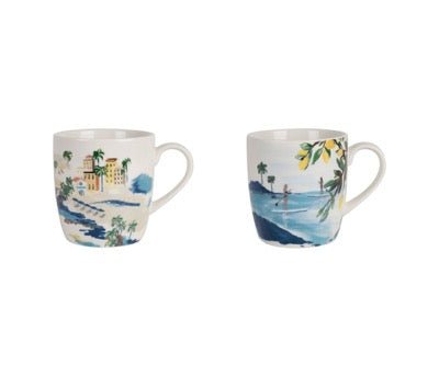 Set de 2 Tazas de Té Verano - pino_y_jacaranda