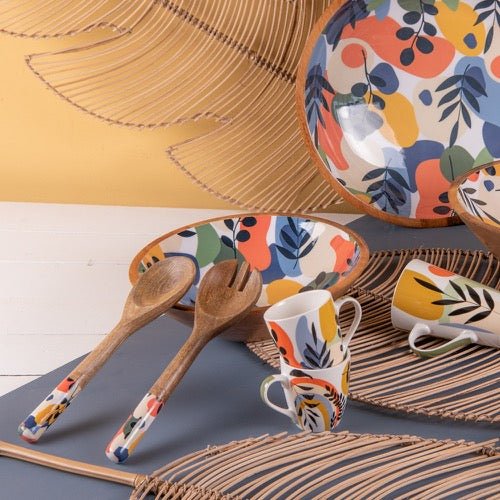 Set de 2 Utensilios para Servir Encina - pino_y_jacaranda