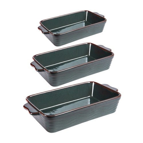 Set de 3 Bandejas de Horno Verde - pino_y_jacaranda