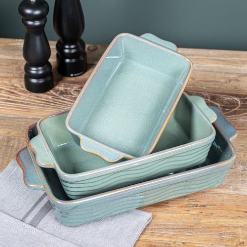 Set de 3 Bandejas de Horno Verde - pino_y_jacaranda