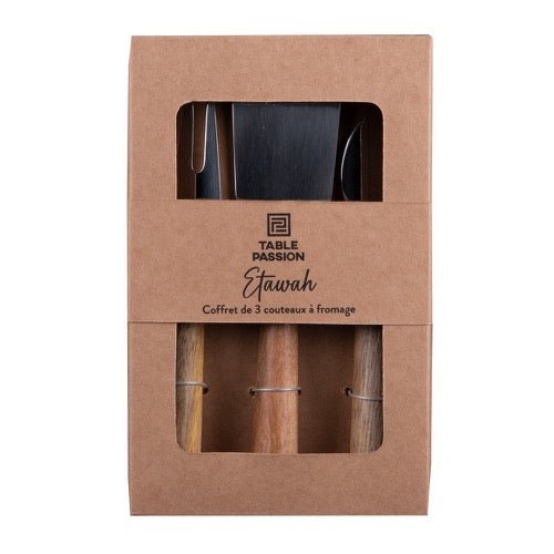 Set de 3 Cubiertos para Queso Mix - pino_y_jacaranda