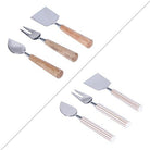 Set de 3 Cubiertos para Queso Mix - pino_y_jacaranda