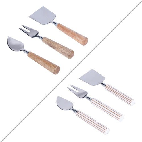 Set de 3 Cubiertos para Queso Mix - pino_y_jacaranda