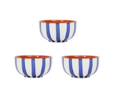 Set de 3 Cuencos y Tabla Rayas del Bosque - pino_y_jacaranda