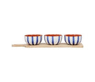 Set de 3 Cuencos y Tabla Rayas del Bosque - pino_y_jacaranda