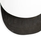 Set de 3 espejos de madera de mango Melzo