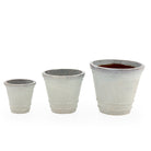 Set de 3 maceteros de gres Erbalunga