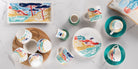 Set de 4 Platos de Postre Pueblo - pino_y_jacaranda