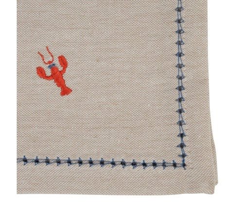 Set de 4 Servilletas Oceanía - pino_y_jacaranda