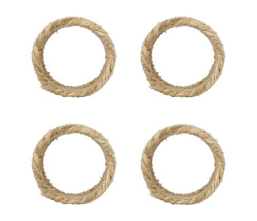 Set de 4 Servilleteros Anillo Natural - pino_y_jacaranda
