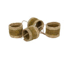 Set de 4 Servilleteros Anillo Natural - pino_y_jacaranda