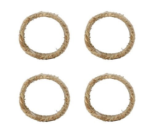 Set de 4 Servilleteros Anillo Natural - pino_y_jacaranda