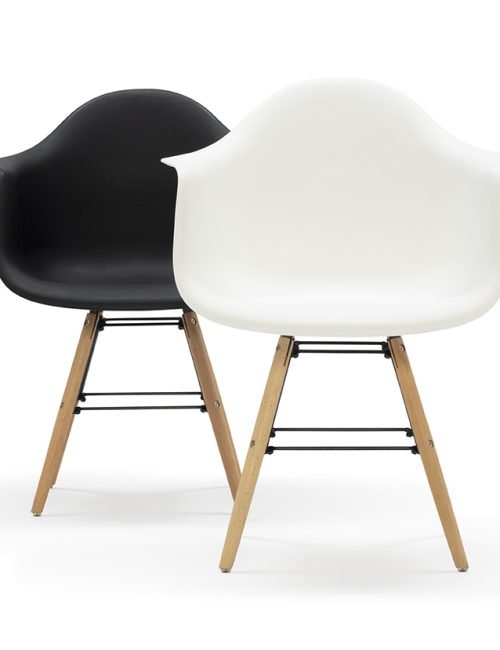 Set de 4 Sillas Euromof Riga - pino_y_jacaranda