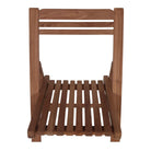 Set de 4 sillas plegables de teca Hugo
