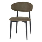 Set de 4 sillas tapizadas con patas de aguja Antares