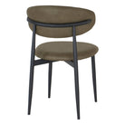 Set de 4 sillas tapizadas con patas de aguja Antares