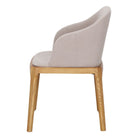 Set de 4 sillas tapizadas de madera de haya Lucie