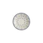 Set de 4 Tazas de Café con Platillo La Cartuja Colección Flor de Lis Azul - #pino_y_jacaranda#