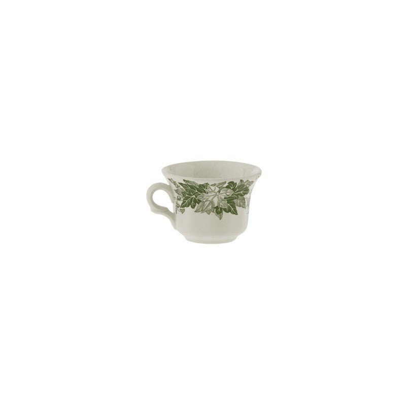 Set de 4 Tazas de Café con Platillos La Cartuja Colección Yedra - #pino_y_jacaranda#