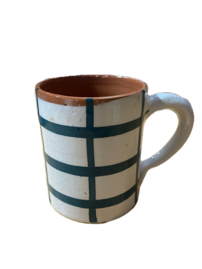 Set de 4 Tazas de Cerámica de Fajalauza - #pino_y_jacaranda#