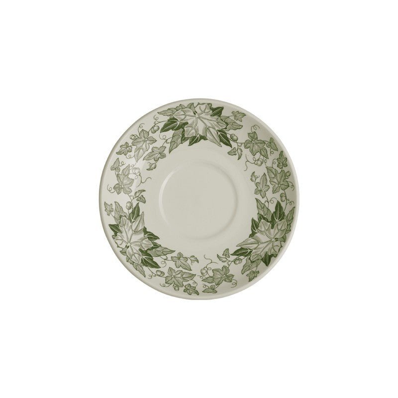 Set de 4 Tazas de Desayuno con Platillos La Cartuja Colección Yedra - #pino_y_jacaranda#