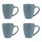 Set de 4 Tazas Snow Blue - pino_y_jacaranda
