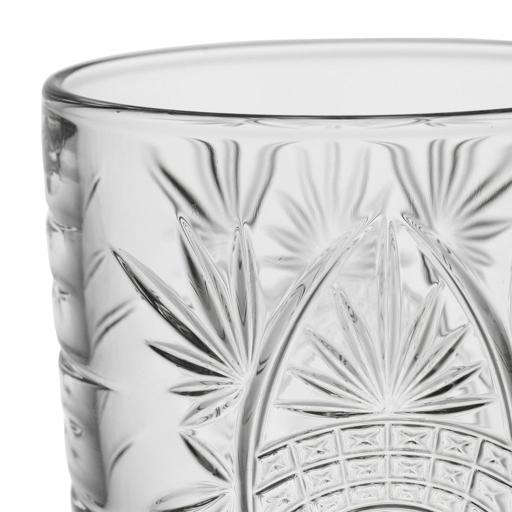 Set de 4 Vasos de Vidrio Palm Beach - pino_y_jacaranda
