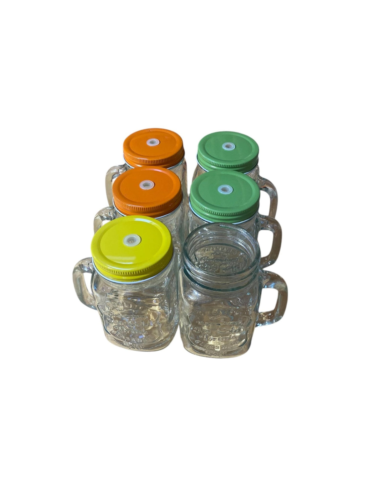 Set de 5 Jarras de Cristal con Tapa - #pino_y_jacaranda#