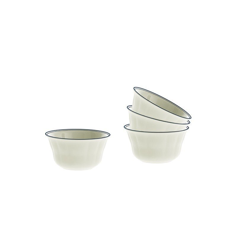 Set de 6 Boles Clásicos Pequeño La Cartuja Colección Basic Line Blue - #pino_y_jacaranda#