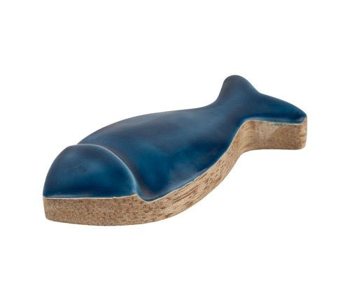 Set de 6 Reposacubiertos - Reposapalillos Peces - pino_y_jacaranda