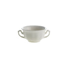 Set de 6 Tazas de Consomé con Platillos La Cartuja Colección Aurora Blanca - #pino_y_jacaranda#