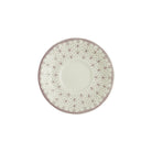 Set de 6 Tazas de Desayuno con Platillos La Cartuja Colección Flor de Lis Rosa - #pino_y_jacaranda#