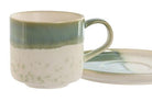 Set de 6 Tazas de Té con Platillo Greener - pino_y_jacaranda