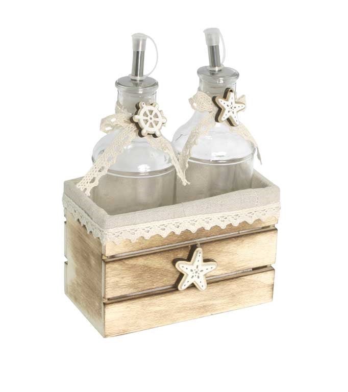 Set de Aceitera y Vinagrera Mar - #pino_y_jacaranda#