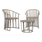 Set de exterior de 2 sillones y mesa Calisto