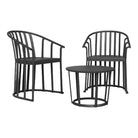 Set de exterior de 2 sillones y mesa Calisto