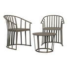 Set de exterior de 2 sillones y mesa Calisto