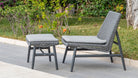 Set de Sillón y Reposapiés de Exterior Jimena