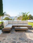 Set de Sofá Rinconera y Mesa de Exterior Mundaka