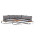 Set de Sofá Rinconera y Mesa de Exterior Torrox